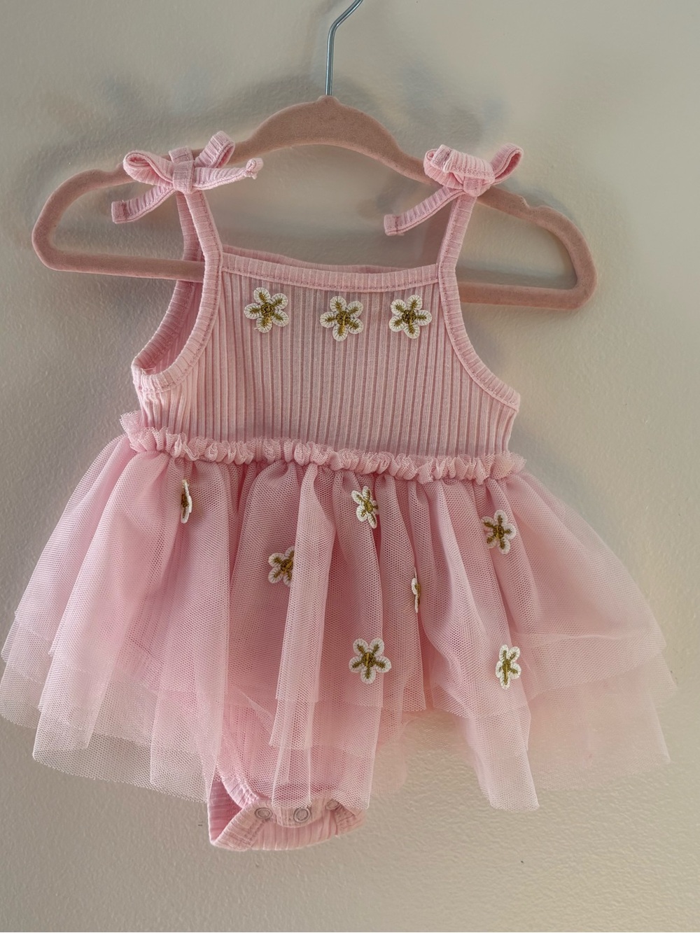 Sincerely Jules Whimsy Pink baby dress